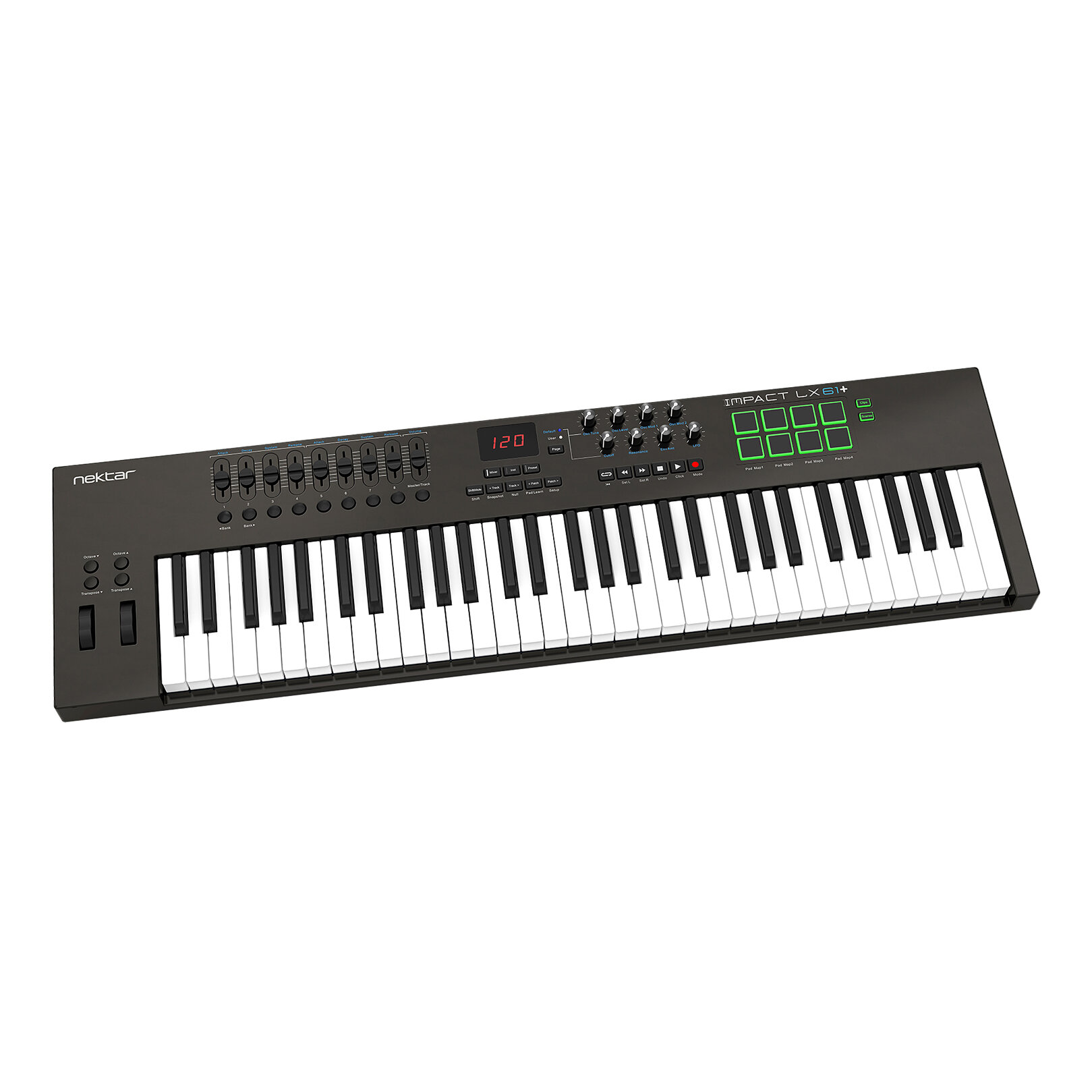 MIDI клавиатуры / MIDI контроллеры Nektar Impact LX 61+