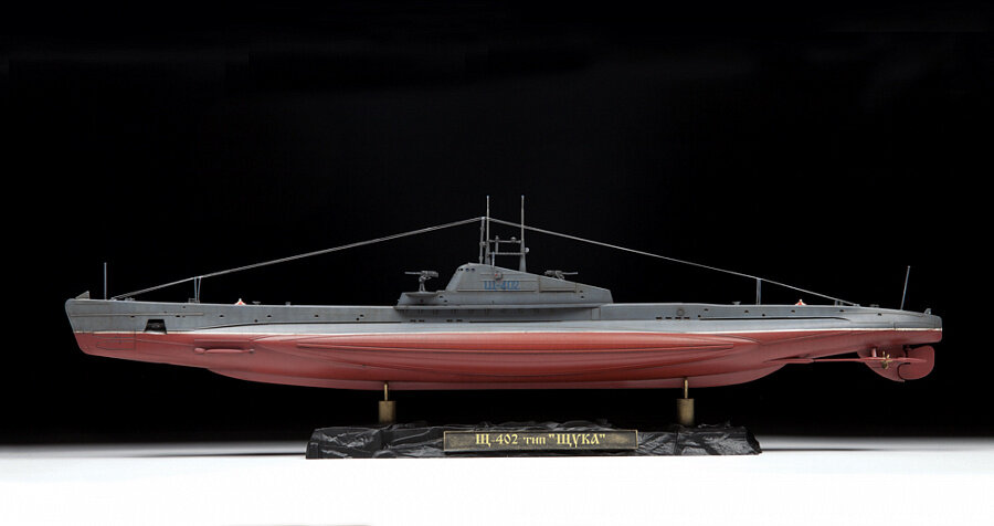 ZVEZDA Сборная модель Советская подводная лодка "Щука" - фото №3