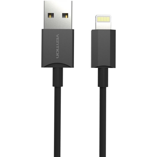 Кабель Vention USB 2.0 AM/Lightning 8M для iPad/iPhone Черный