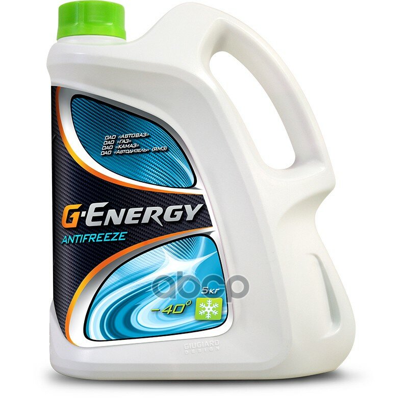 Охлаждающая Жидкость G-Energy Antifreeze 40 5кг G-Energy арт. 2422210126