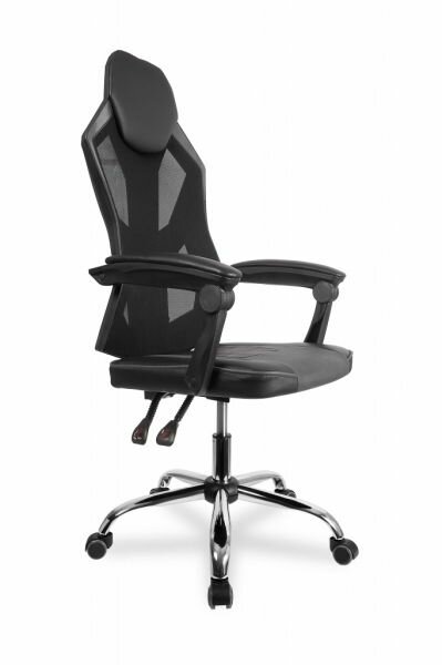 Геймерское кресло College CLG-802 LXH профессиональное, макс. нагрузка 120 кг, анатомическая спинка, 63 x 63 x 129 см черный