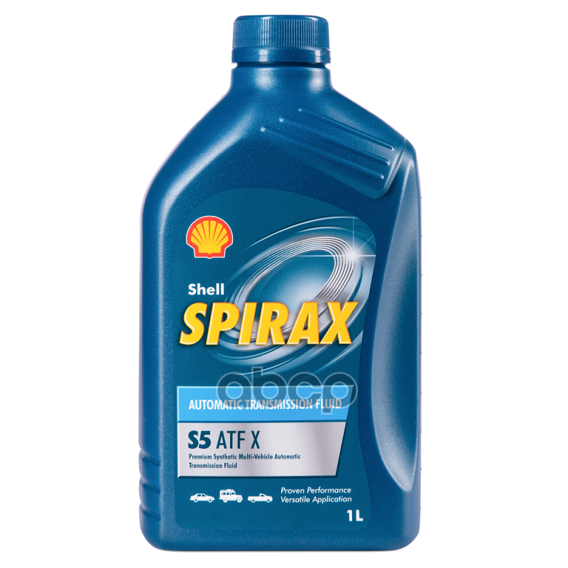 Shell Spirax S5 Atf-X (1l)_жидкость Гидравл.!Синтdexron Ii/Iii, Mercon V, Jws 3309, Atf Type T-Iii Shell арт. 550041211