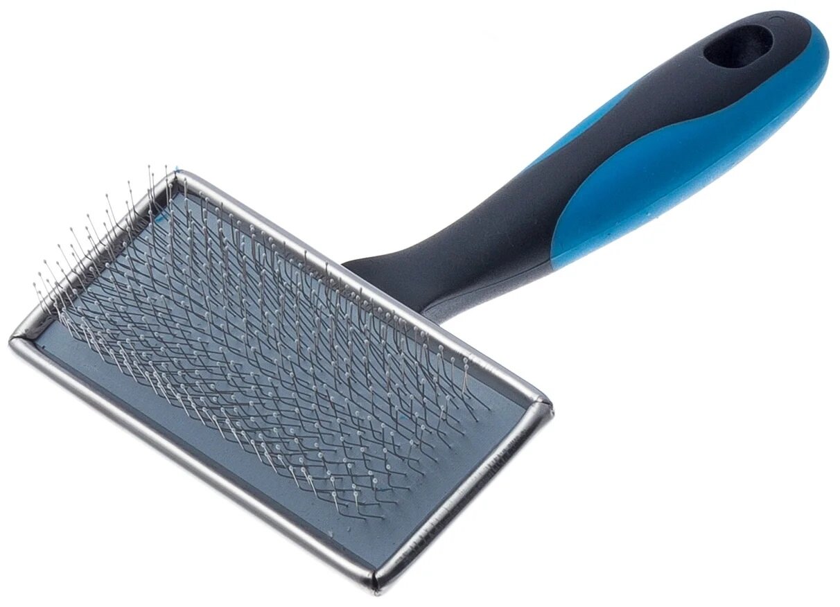 фото ТПС DeLIGHT пуходёрка металлическая, зубья с каплей, средняя