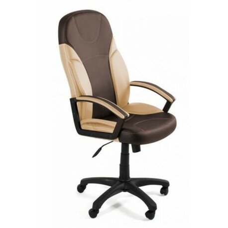 Кресло офисное TWISTER, коричневый/бежевый