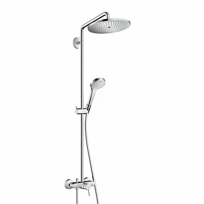 Hansgrohe Душевая система Hansgrohe Croma Select 280 Air 1jet Showerpipe 26791000