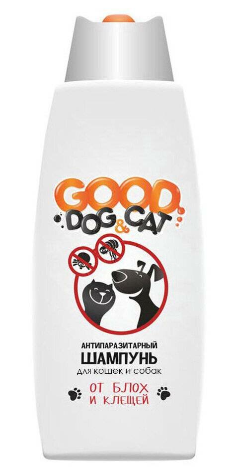 Средства от блох для собак и кошек GOOD Dog Шампунь Антипаразитарный Универсальный 250 мл (0.25 кг) (11 штук)
