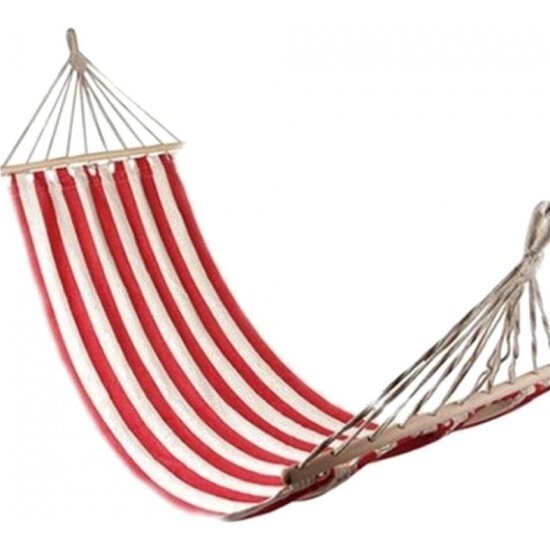 фото Гамак Garden Story мебельторг тканевый "Полоска" 2000*800мм (цветная полоска)