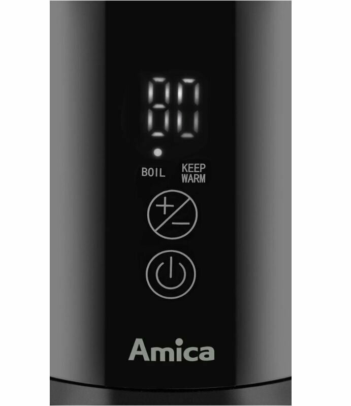 Электрический чайник Amica KF6012 Сенсорная панель управления, 1.5л, Автоматическое поддержание температуры - фотография № 4