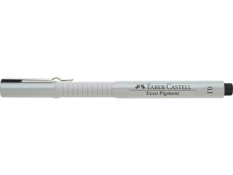 Линер Faber-Castell Ecco Pigment 0.1mm Black 166199