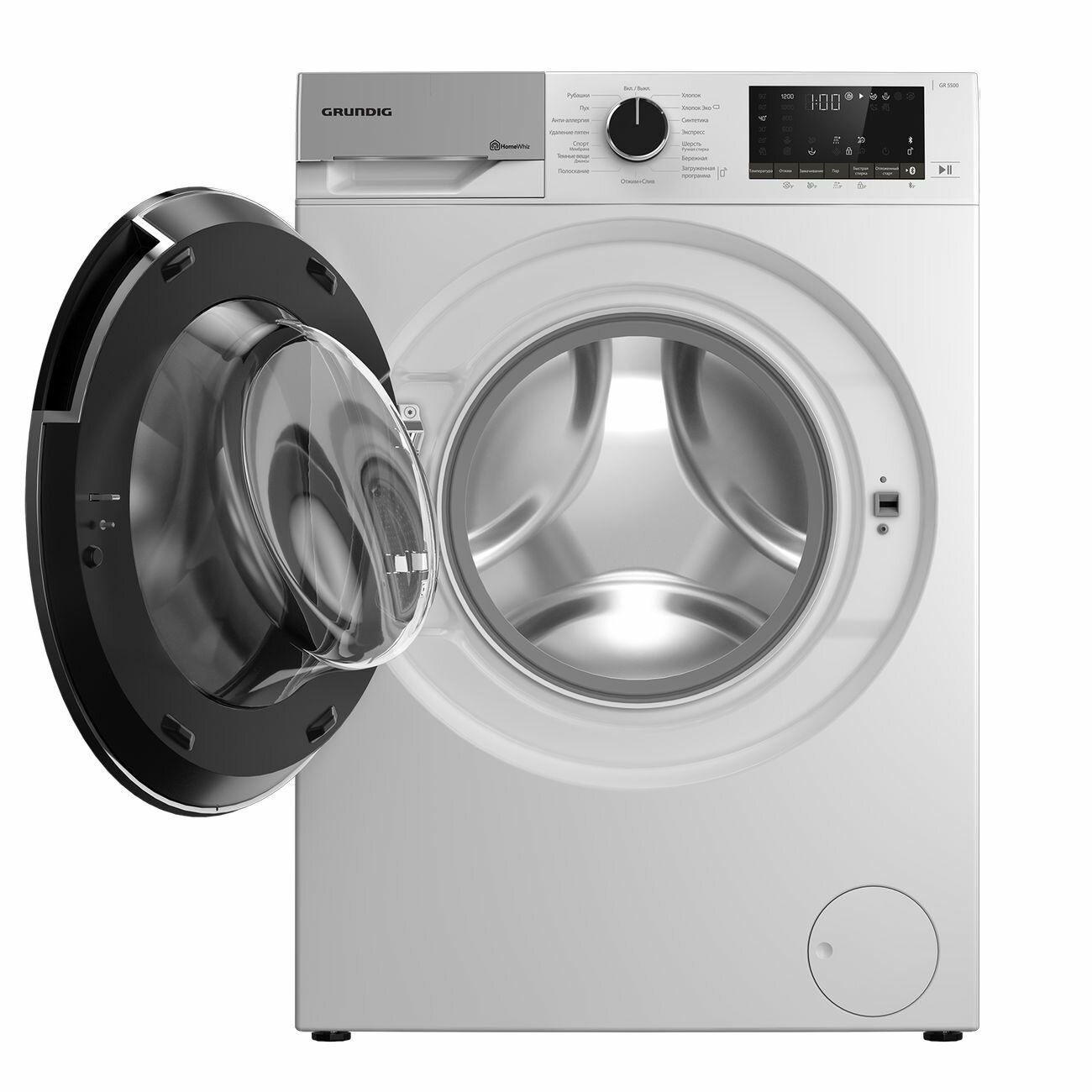 Стиральная машина узкая Grundig GW5 P56H21 W - фотография № 2