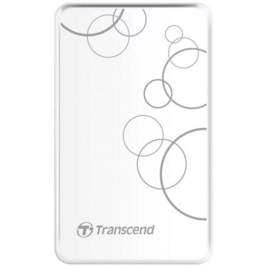 Внешний жесткий диск 2.5' TRANSCEND 2.0Tb USB 3.0 White (TS2TSJ25A3W)