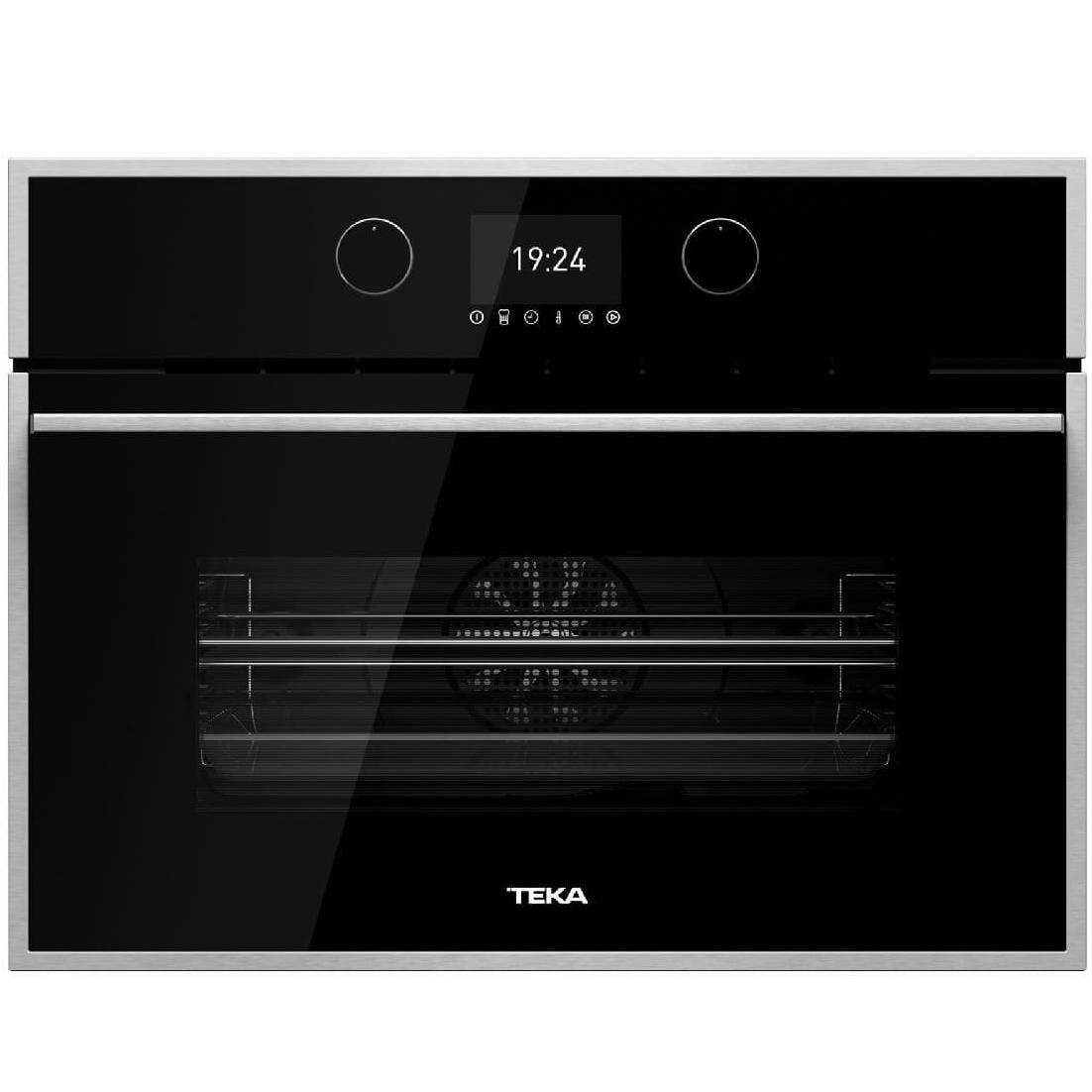 TEKA духовой шкаф HLC 847 C BLACK-SS компактный