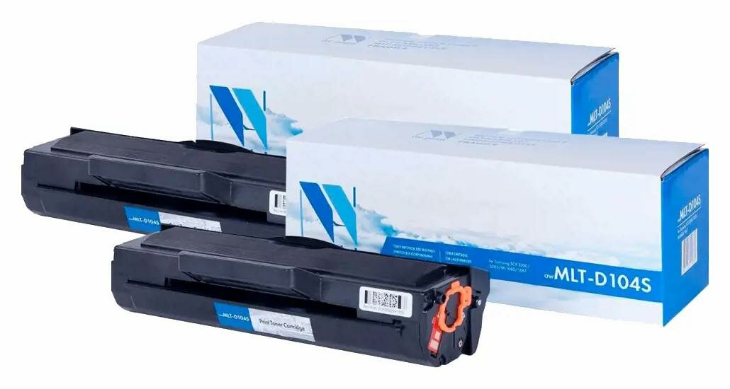 Картридж лазерный NV-Print MLTD104S-SET2 черный