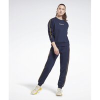 Спортивный костюм REEBOK TE Piping Tracksuit GS9354 женский, цвет синий, размер S