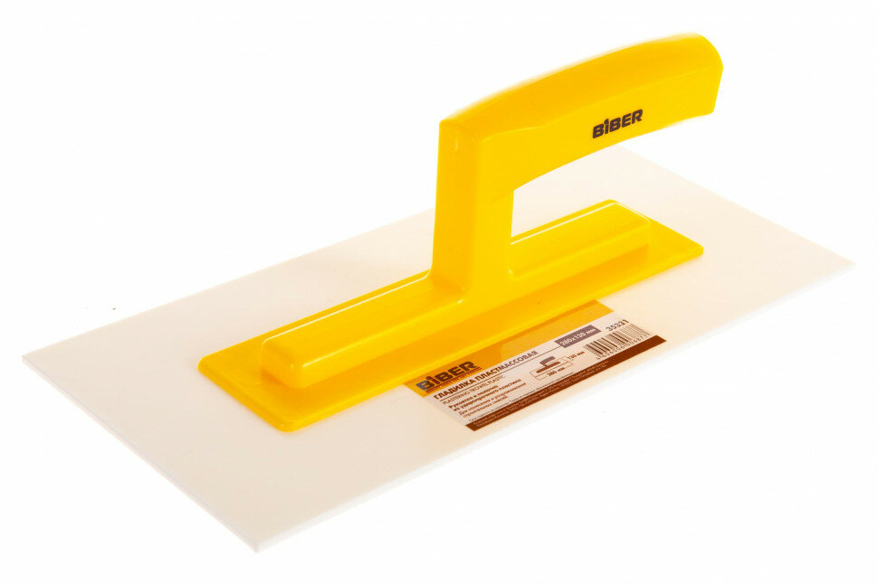 фото Гладилка 280х130мм (пластмассовая) Biber 35331 тов-048205