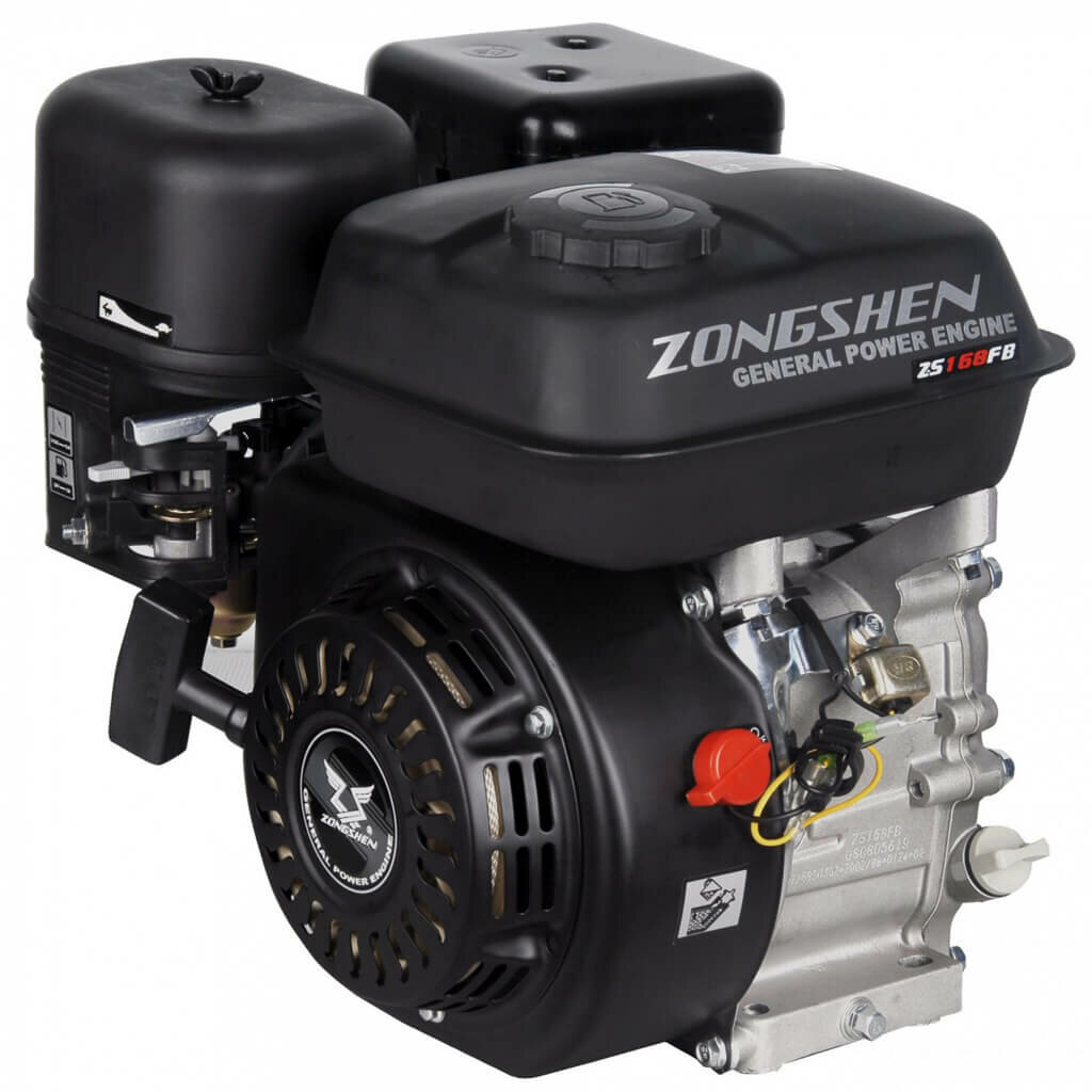 Двигатель бензиновый Zongshen ZS 168 FB-4 - фотография № 1