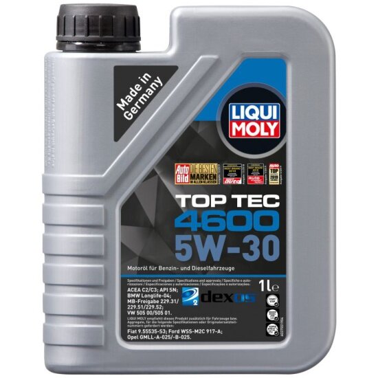 Моторное масло LIQUI MOLY Top Tec 4600 5W-30 1л