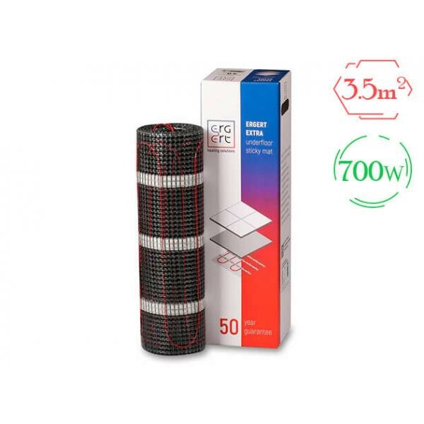 Нагревательный мат Ergert EXTRA-200 (ETME-200) 700W / 3.5 м²