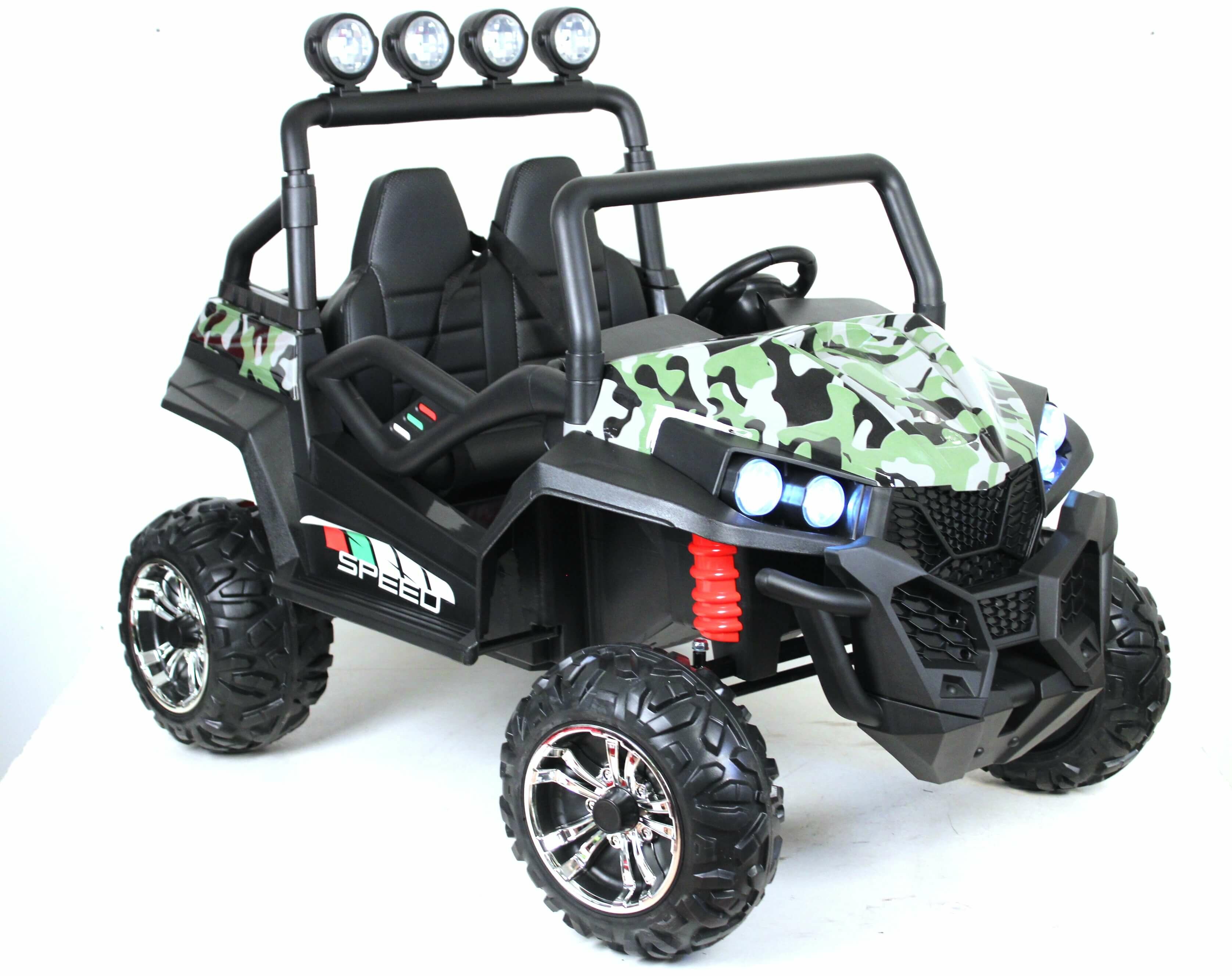 Детский электромобиль T888TT 4WD 24V камуфляж (RiverToys), полноприводный, с пультом