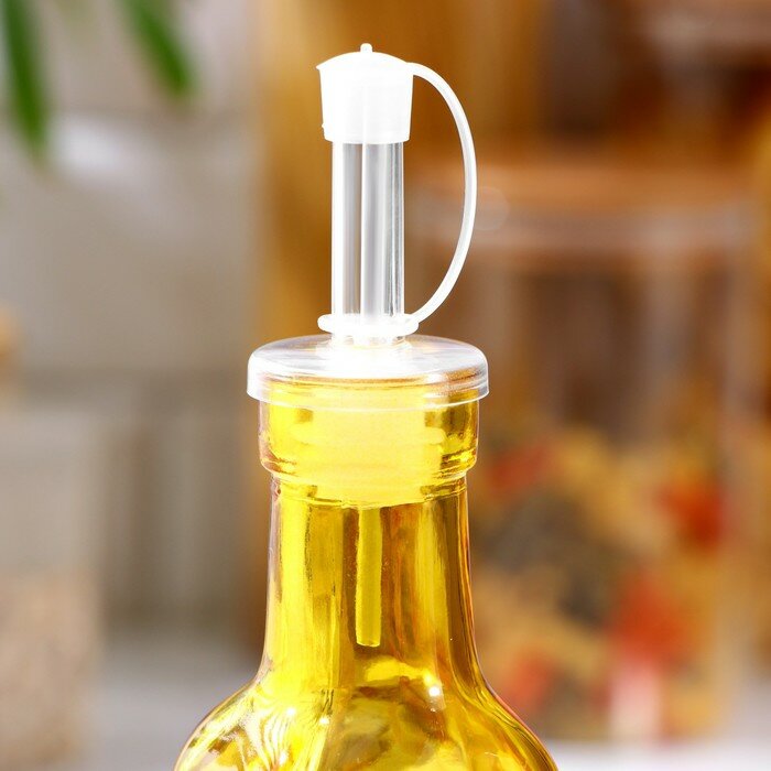 Бутыль стеклянная для соусов и масла Доляна «Галерея», 200 мл, h=19 см, цвет микс - фотография № 2