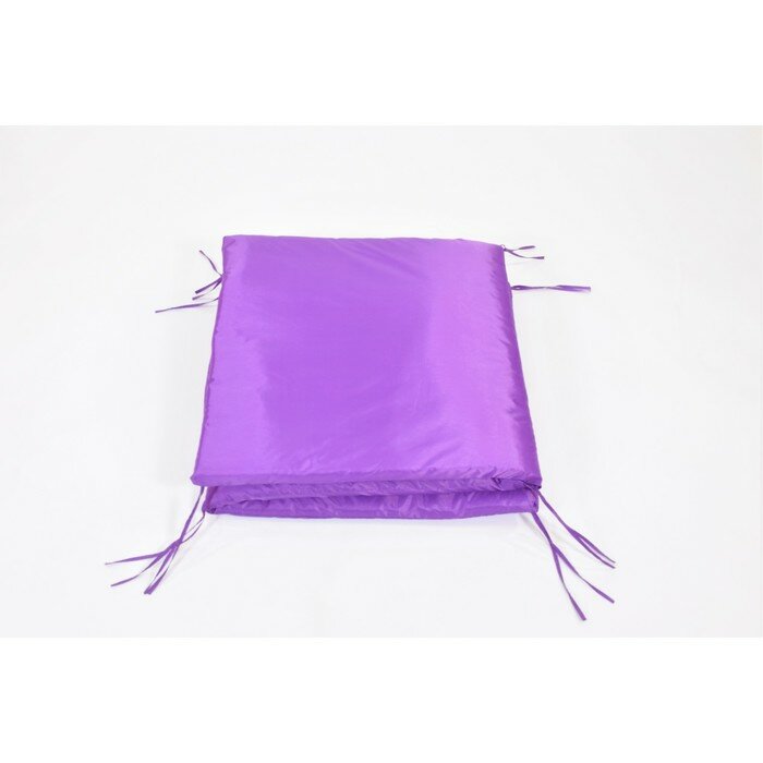 Подушка-матрас водоотталкивающ. 195х63х3,5 см, плащевка полиэстер 100%, цвет фиолет, синтетическое волокно - фотография № 2