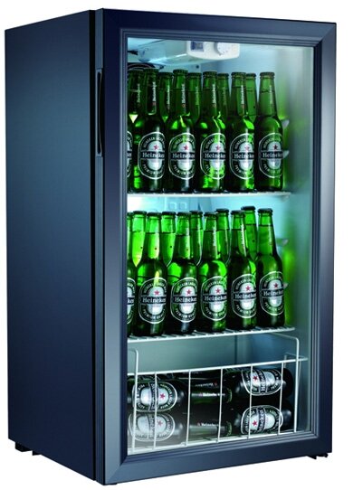 Холодильный шкаф Gastrorag BC98-MS черный