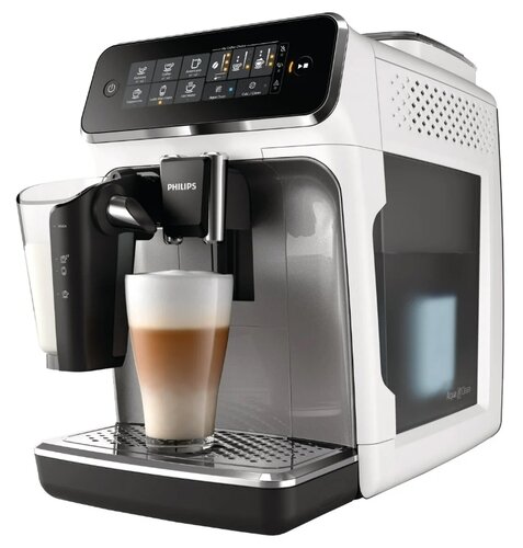 Кофемашина Philips EP3243/50 LatteGo Premium чёрный/белый