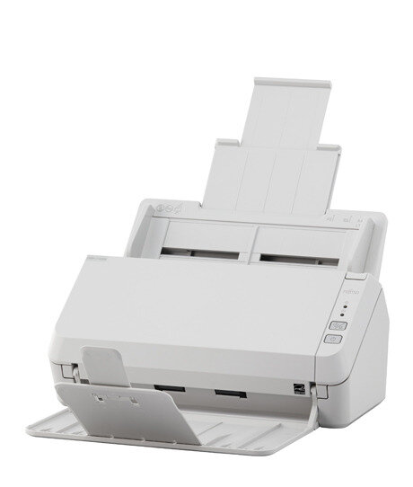 Fujitsu scanner SP-1120N (Офисный сканер, 20 стр/мин, 40 изобр/мин, А4, двустороннее устройство АПД, USB 3.2, Gigabit Ethernet, светодиодная подсве...