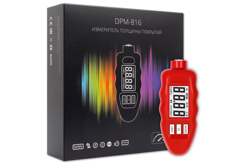 Толщиномер покрытий CARSYS DPM-816 COMBO