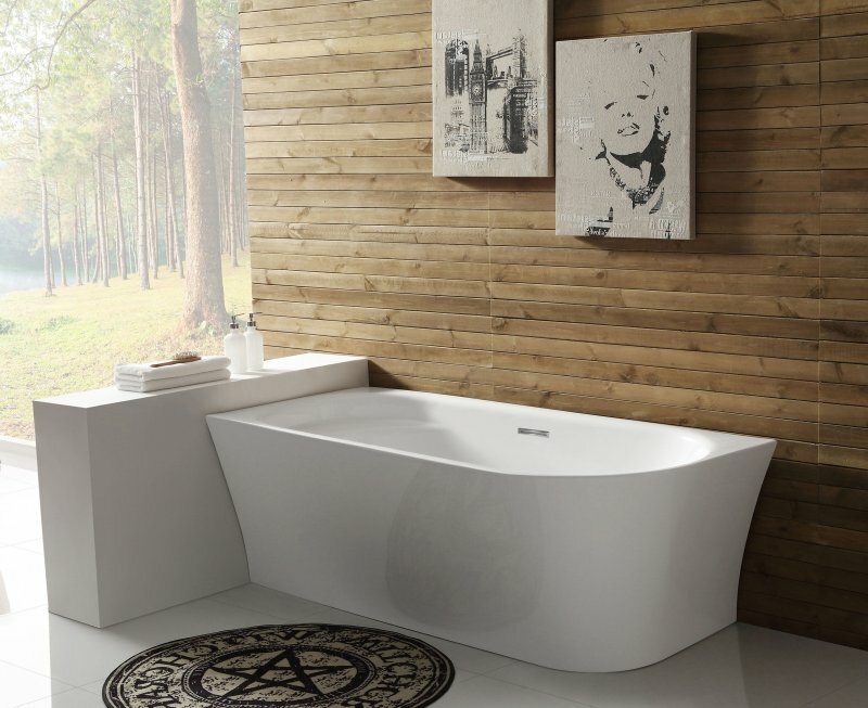 BelBagno Ванна акриловая отдельностоящая Belbagno BB410 150x78L