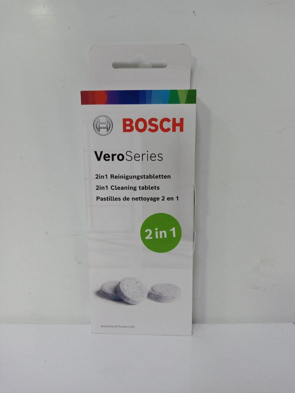 Таблетки для чистки кофемашин Bosch TCZ8001A - фотография № 1