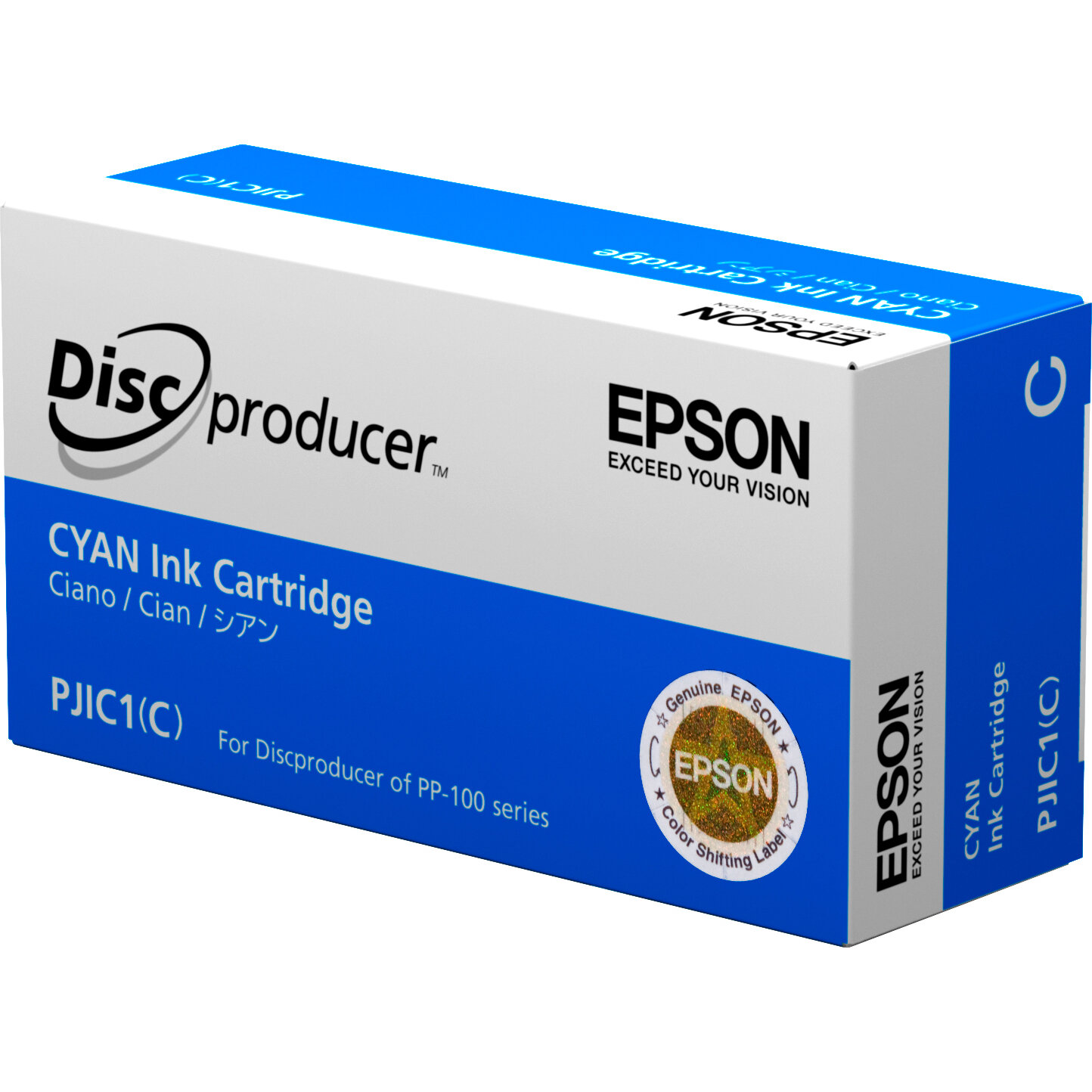 Epson Картридж/ Epson PJIC1(C) CYAN INK CARTRIDGE PP-100