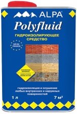 Alpa Polyfluid / Альпа Полифлюид проникающая гидроизоляция 5л