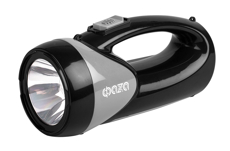фото Фонарь аккумуляторный светодиодный ФАZА AccuF8-L1W/L12-bk черный