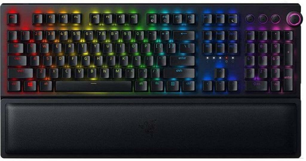 Игровая клавиатура Razer BlackWidow V3 Pro Green Switch Russian Layout (RZ03-03530800-R3R1)