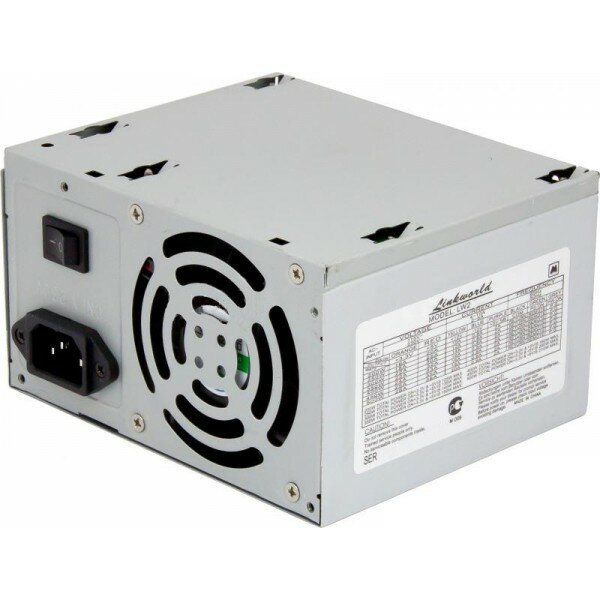 Блок питания LinkWorld ATX 350W LW2-350W (LPE) case (24+4pin) 80mm fan 2xSATA RTL