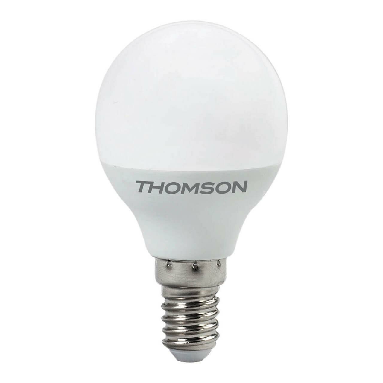 Thomson Лампа светодиодная Thomson E14 4W 4000K шар матовая TH-B2102