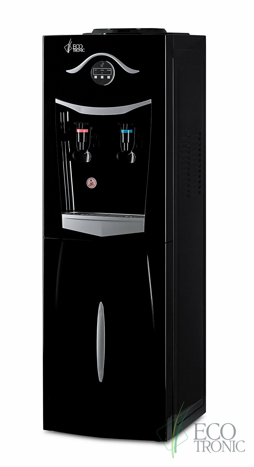 Кулер для воды Ecotronic K21-LF black-silver с холодильником - фотография № 2