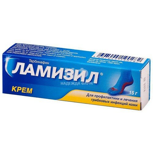 Мази и крема Новартис Ламизил крем д/нар прим 1 % 15 г