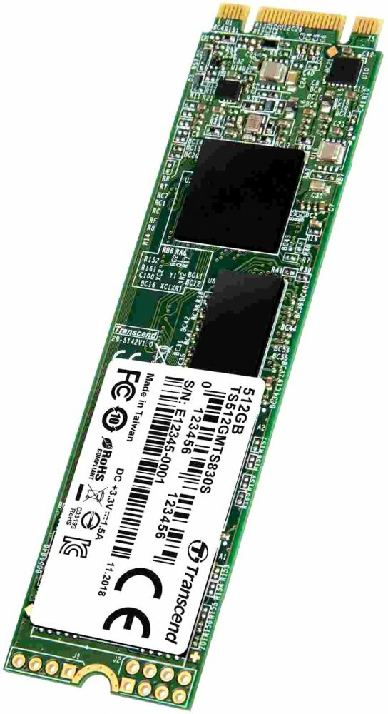 Твердотельный накопитель 512Gb SSD Transcend 830S (TS512GMTS830S)