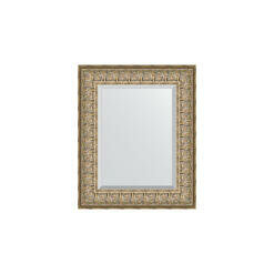 Зеркало с фацетом в багетной раме - медный эльдорадо 44х54cm Evoform Exclusive BY 1365
