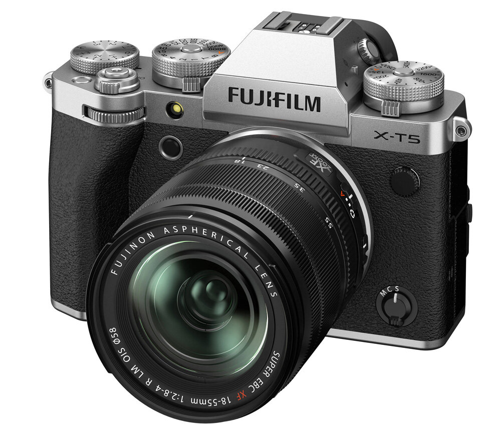 Беззеркальный фотоаппарат Fujifilm X-T5 Kit XF 18-55mm серебристый