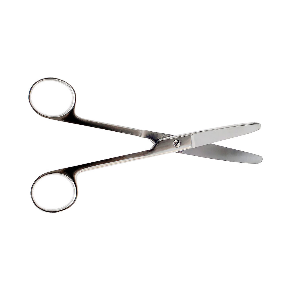 фото Ножницы тупоконечные 170мм прямые (хирургические)