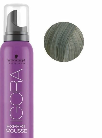 Мусс для волос тонирующий Schwarzkopf Professional Igora Expert Mousse 9,5-1 светлый блондин садрэ 100 мл