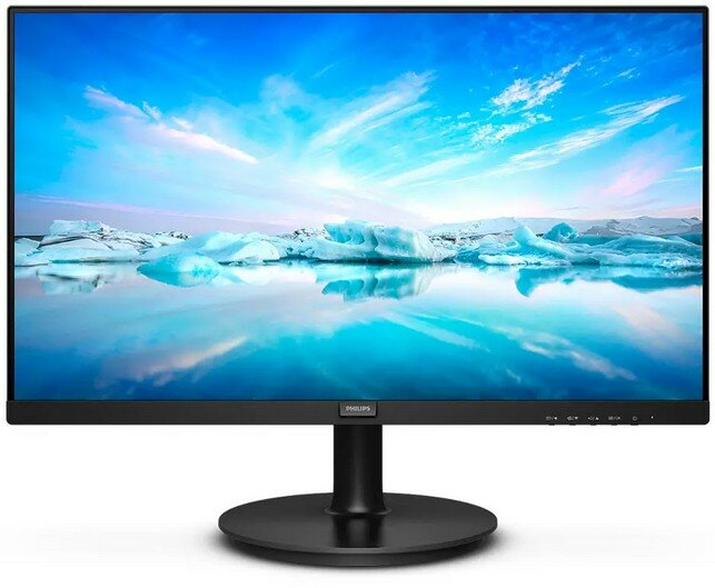 Монитор Philips 22" 222V8LA 1920x1080 VA WLED 85Гц 4ms VGA HDMI DisplayPort