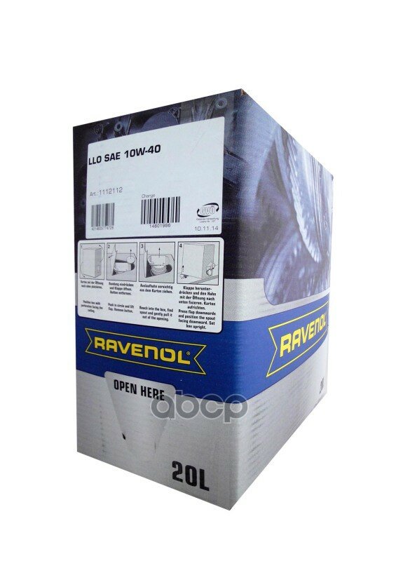 Ravenol^4014835774728   Ravenol Llo Sae 10w40 (20) Ecobox Ravenol . 4014835774728