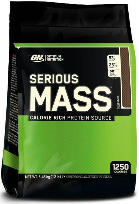 Optimum Nutrition Serious Mass (5455гр) Шоколад