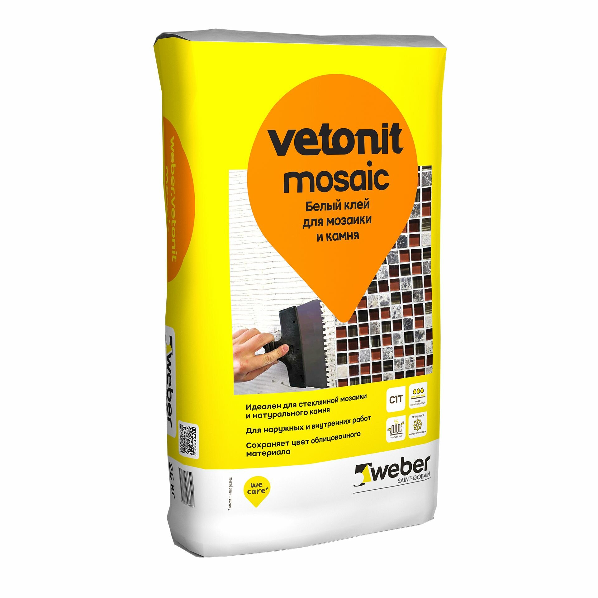 Клей для плитки Weber Vetonit Mosaic