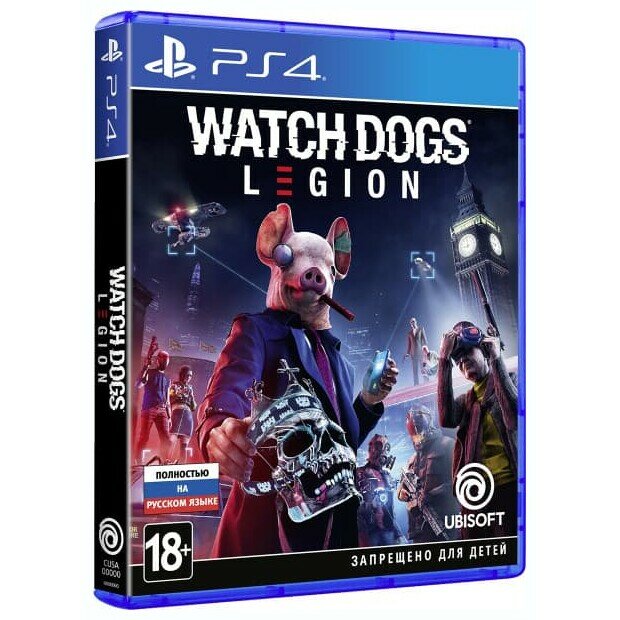 Игра Watch Dogs: Legion (PS4 русская версия)