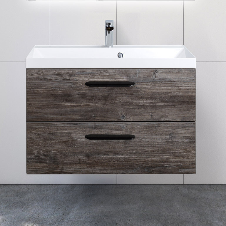 BelBagno Тумба с раковиной BelBagno Aurora 80 pino pasadena